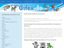 Tablet Screenshot of gifex.de